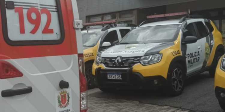 Polícia Militar impede tragédia e salva homem em surto no bairro São Braz, em Curitiba