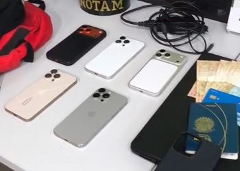 Quadrilha vinda de São Paulo é presa após série de furtos de celulares no Centro de Curitiba