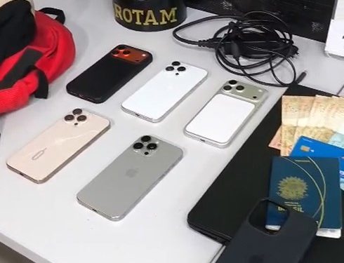 Quadrilha vinda de São Paulo é presa após série de furtos de celulares no Centro de Curitiba