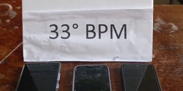 Polícia Militar recupera três celulares roubados em Almirante Tamandaré