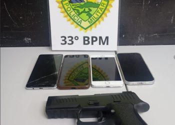 Criminoso é preso e quatro celulares são recuperados após assalto no Centro de Curitiba