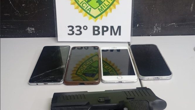 Criminoso é preso e quatro celulares são recuperados após assalto no Centro de Curitiba