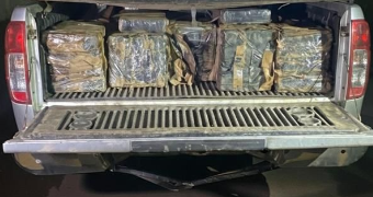 Ação integrada apreende mais de 700 quilos de maconha após perseguição