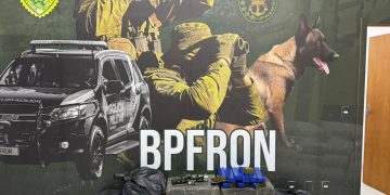 BPFRON prende homem com mais de 200 quilos de drogas após perseguição na PR-323