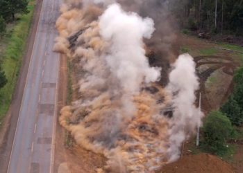PRC-466 entre Turvo e Palmeirinha terá detonação de rochas na terça-feira