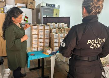 PCPR e PMPR doam cetamina apreendida para tratar animais do Zoológico de Curitiba