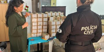 PCPR e PMPR doam cetamina apreendida para tratar animais do Zoológico de Curitiba