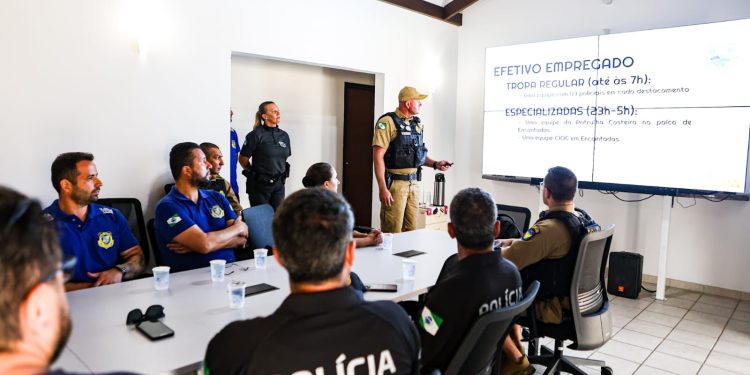 Forças de segurança reforçam atuação integrada no litoral para o Réveillon