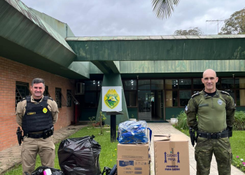 PMPR arrecada brinquedos e ração para famílias e animais de Rio Bonito do Iguaçu; doações seguem até 14 de dezembro