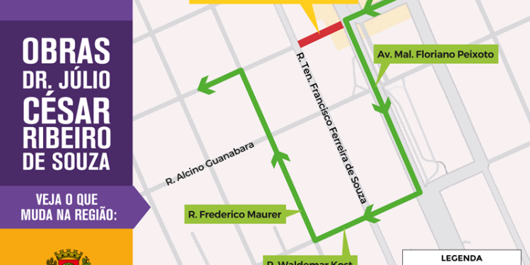 Ruas do Hauer e Uberaba terão bloqueios para obras partir desta segunda; saiba as opções de desvio