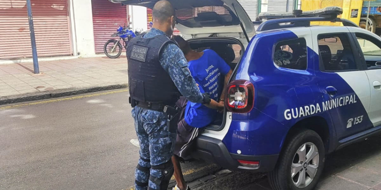 Guarda Municipal localiza e prende, no Centro, foragido acusado de diversos crimes