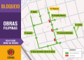Rua Filipinas terá trecho bloqueado para obras do BRT Leste/Oeste