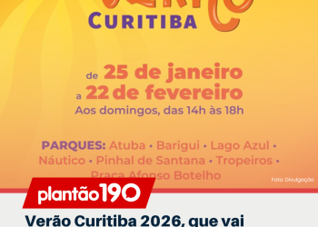Verão Curitiba 2026, que vai promover lazer e diversão em sete parques da cidade, começa no domingo