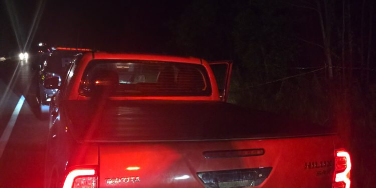 RONE recupera caminhonete furtada em Santa Catarina e dupla é neutralizada em confronto