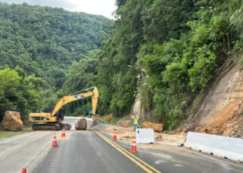 Serra da Esperança terá bloqueio parcial por oito meses durante obras na BR-277