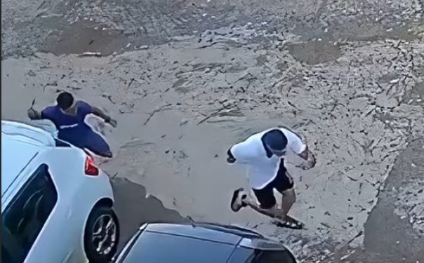 Homem é a atacado com golpes de faca em estacionamento de academia e acaba morrendo