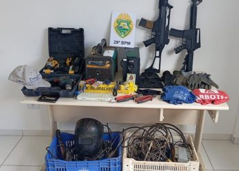 ROTAM recupera carga roubada e prende dois por receptação em Piraquara