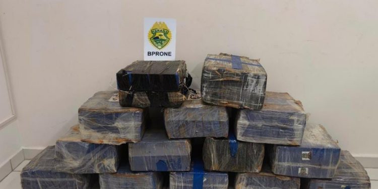 Mulher é presa com 140 quilos de maconha após tentativa de fuga da RONE em Araucária