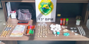 Menor é apreendido com drogas e dinheiro no Morro do Sabão, em Curitiba