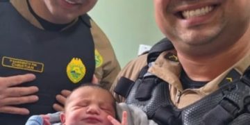 Polícia Militar presta apoio emergencial e escolta gestante em trabalho de parto até maternidade em Curitiba