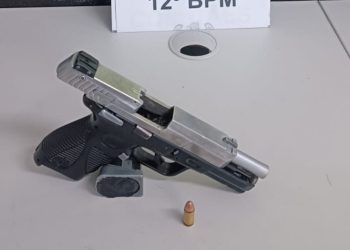 Homem é detido por ameaça e porte de arma de fogo artesanal no bairro São Braz, em Curitiba