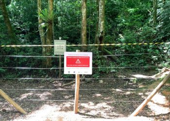 IAT fecha dois acessos irregulares no Pico Paraná para reforçar a segurança