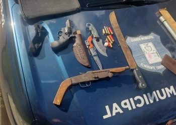 Homem é detido pela Guarda Municipal após invasão de domicílio em Almirante Tamandaré