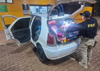 Duas apreensões de mercadorias irregulares são registradas pela PRF
