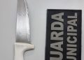 Guarda Municipal prende autor de facadas logo após o crime em Almirante Tamandaré