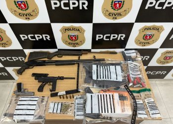 PCPR e PMPR prendem quatro pessoas suspeitas de ameaças contra policiais