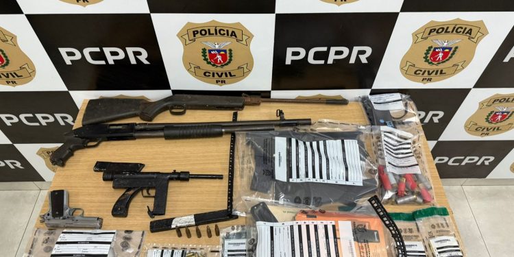 PCPR e PMPR prendem quatro pessoas suspeitas de ameaças contra policiais