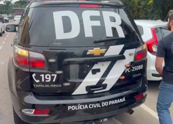 PCPR prende homem em flagrante por furto de fios de telefonia em Curitiba