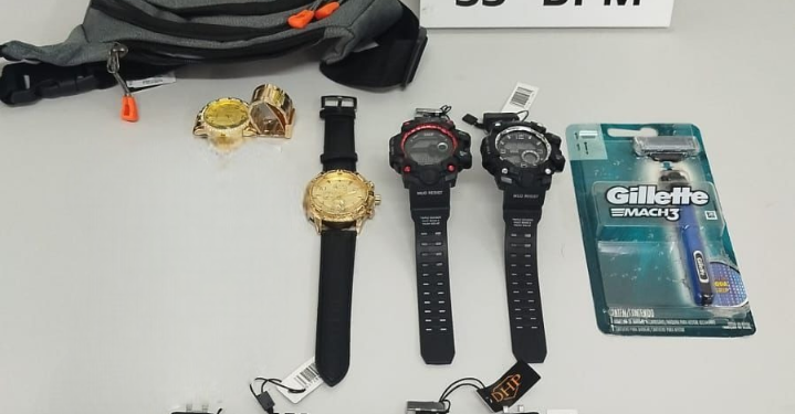 Casal é preso pela PMPR por furto no centro de Curitiba