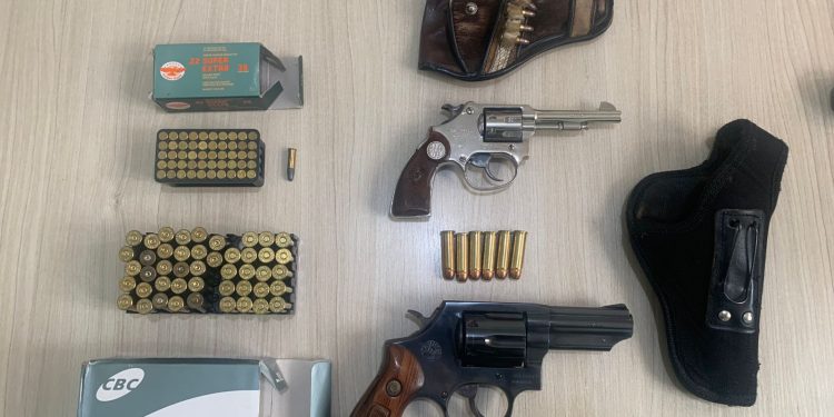 PCPR prende homem em flagrante por porte irregular de arma de fogo
