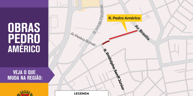 No Novo Mundo, Rua Pedro Américo começa a receber serviço de drenagem