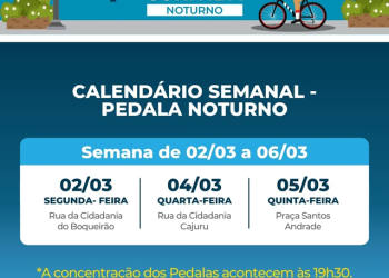 Pedala Curitiba Noturno volta com três saídas semanais; veja os locais
