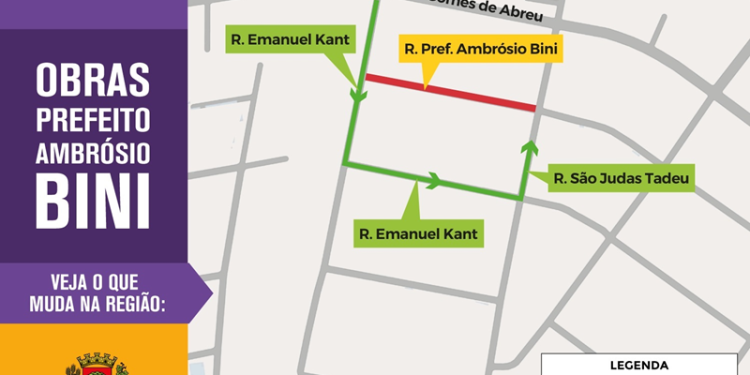 Rua no Capão Raso vai ganhar nova infraestrutura: obras exigem bloqueio total