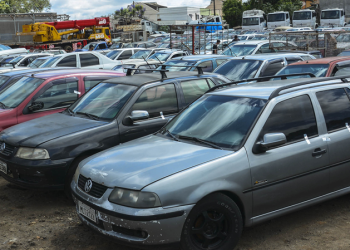 Leilão online oferta 102 veículos apreendidos em fiscalizações de trânsito