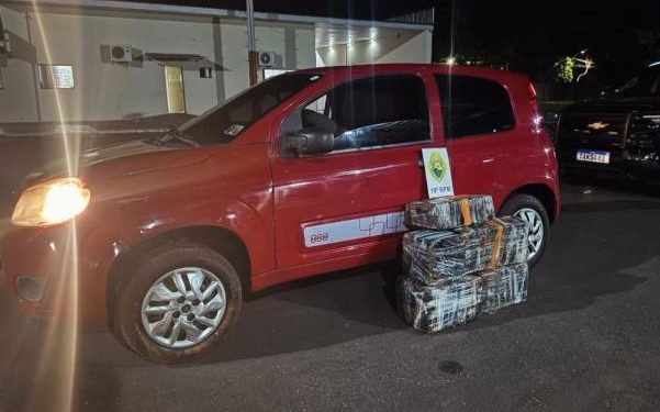 PMPR apreende mais de 80 quilos de maconha na BR-163