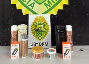 Mulher é presa após furtar produtos de loja no Centro de Curitiba