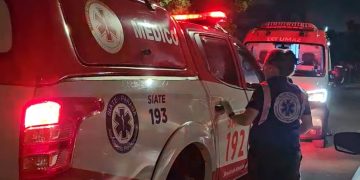 Indivíduo é socorrido em estado grave após sofrer descarga elétrica durante furto de fiação