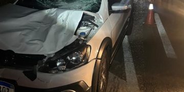 Pedestre morre atropelado na BR-277 ao tentar atravessar rodovia em Campo Largo