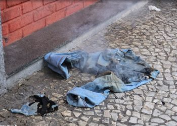 Polícia Militar prende suspeito de atear fogo em homem no centro de Curitiba