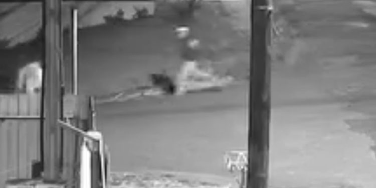 Vítima leva facadas nas costas durante assalto em Curitiba; PM prendeu um dos envolvidos no crime, veja o vídeo