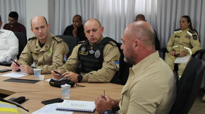 Polícia Militar integra reunião na SESP para alinhar ações estratégicas do Mês da Mulher