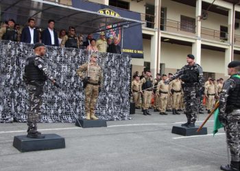Polícia Militar realiza solenidade de entrega de comando do BPRONE