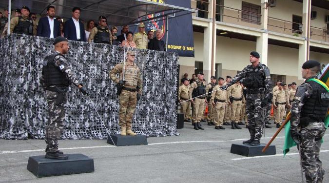 Polícia Militar realiza solenidade de entrega de comando do BPRONE