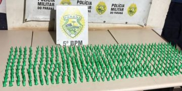 Polícia Militar do Paraná apreende quase 400 porções de cocaína em Londrina