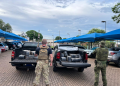PMPR e PF apreendem 535 quilos de maconha em Mercedes