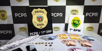 PCPR prende cinco pessoas durante ações contra o tráfico de drogas realizadas no Oeste